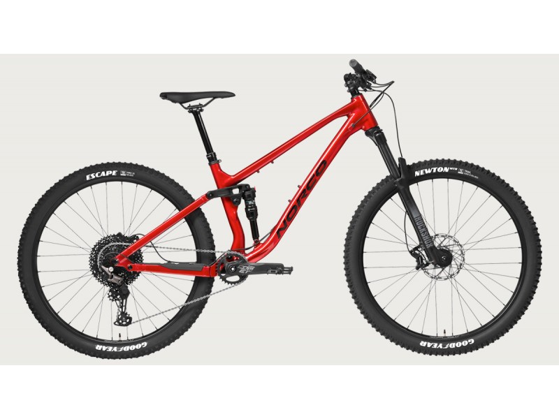 Велосипед NORCO FLUID FS 4 L29 RED/BLACK